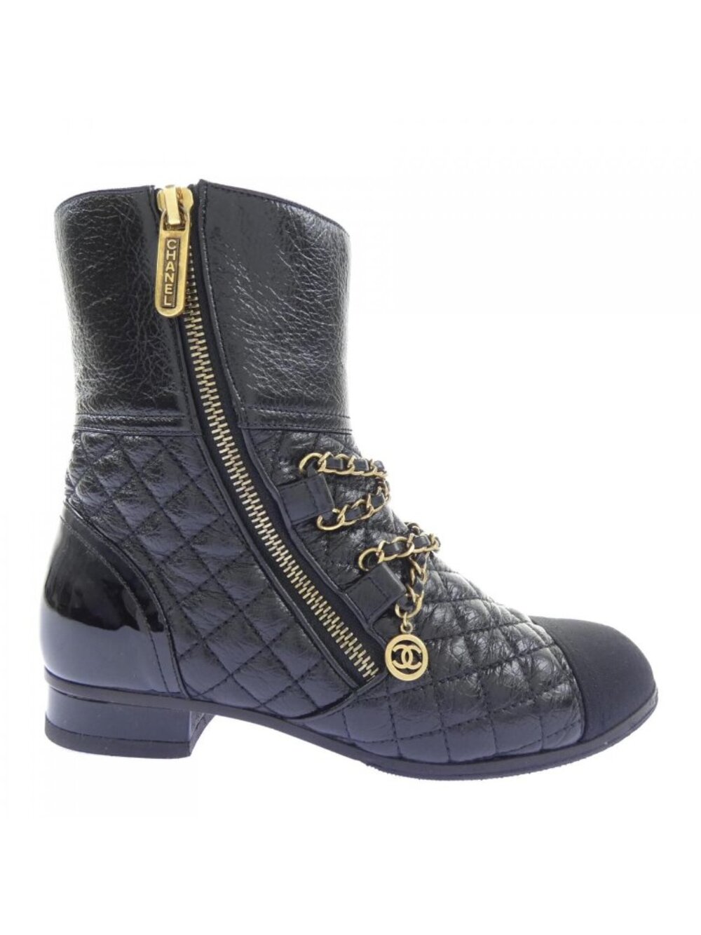 Chanel Boots Black
